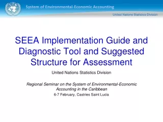 seea implementation guide and diagnostic tool and suggested structure for assessment