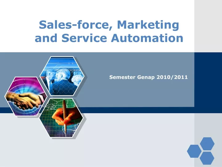 sales force m arketing and s ervice a utomation