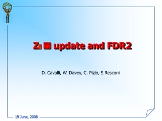 Z   update and  FDR2