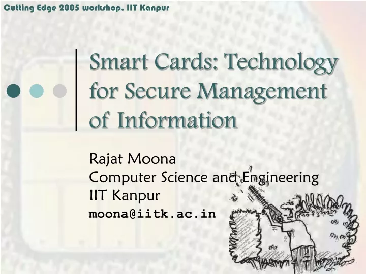 smart cards technology for secure management of information