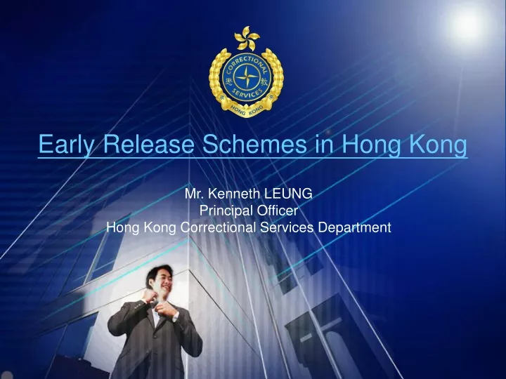 early release schemes in hong kong