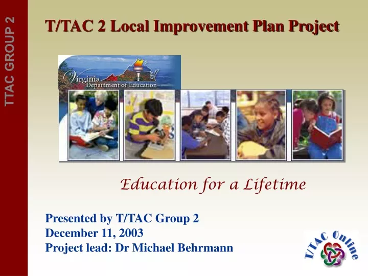 t tac 2 local improvement plan project