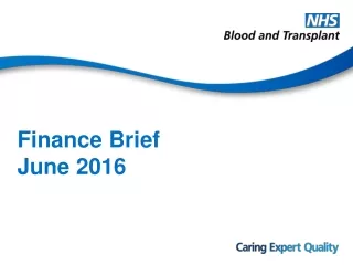 Finance Brief June 2016