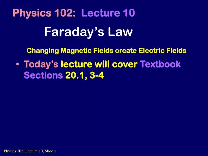 faraday s law