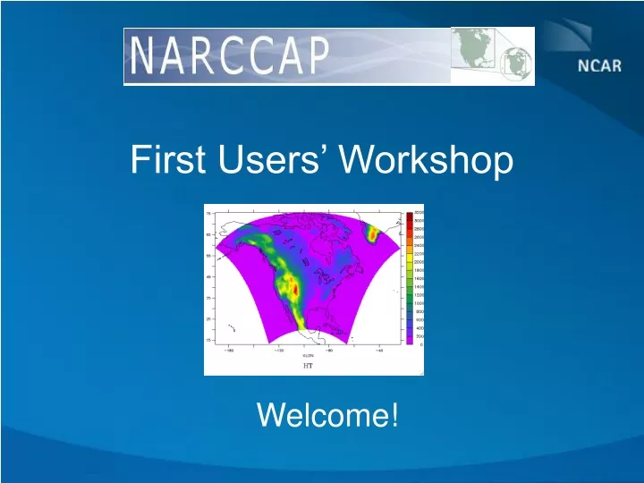 first users workshop