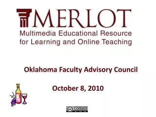 Oklahoma Faculty Advisory Council October 8, 2010