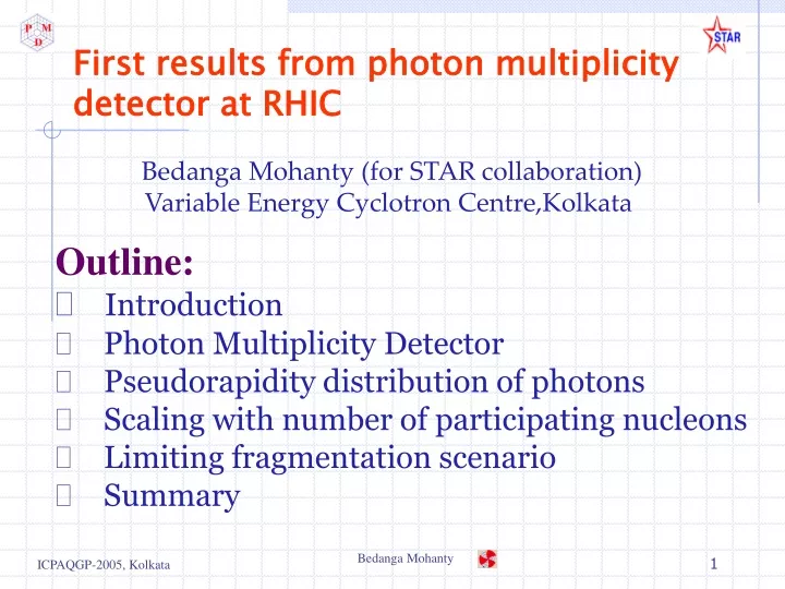 first results from photon multiplicity detector at rhic