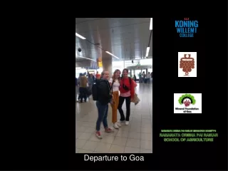 Departure to Goa