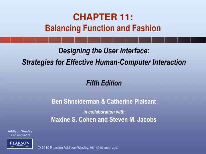 chapter 11 balancing function and fashion