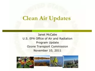 Clean Air Updates