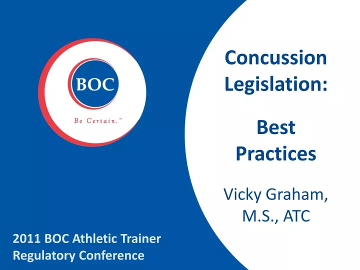 concussion legislation best practices vicky