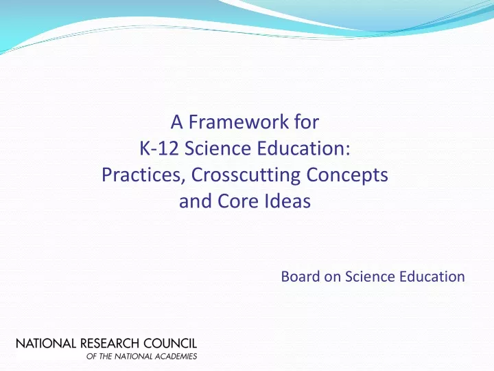 a framework for k 12 science education practices