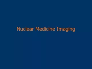 Nuclear Medicine Imaging