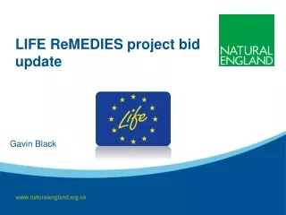 LIFE ReMEDIES project bid update