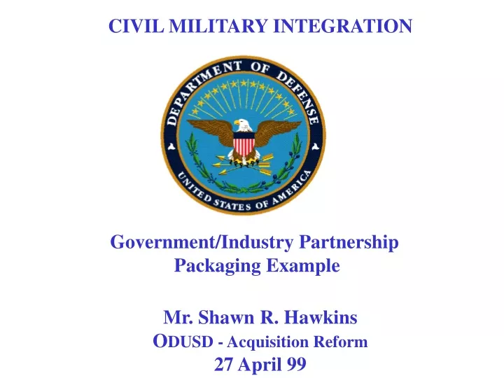 civil military integration