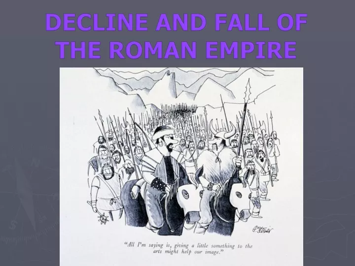 decline and fall of the roman empire