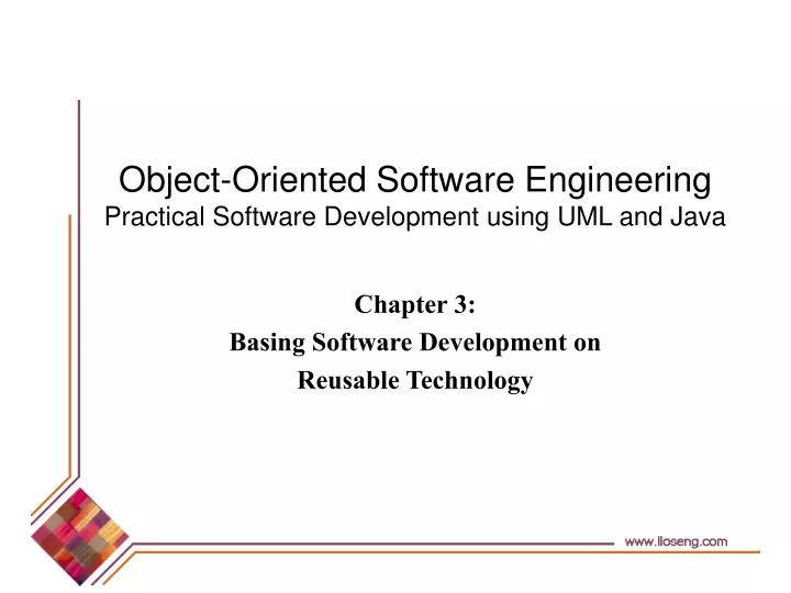 chapter 3 basing software development on reusable technology