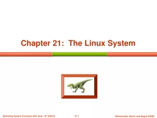 Chapter 21:  The Linux System