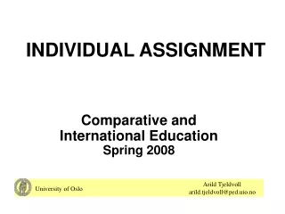INDIVIDUAL ASSIGNMENT