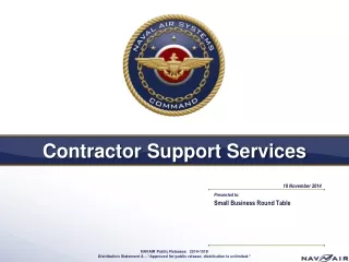 Contractor Support Services