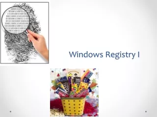 Windows  R egistry  I