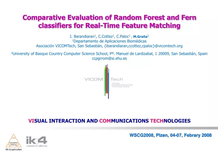comparative evaluation of random forest and fern