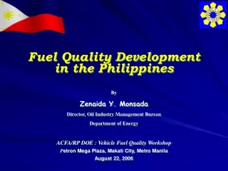 Fuel Quality Development   in the Philippines