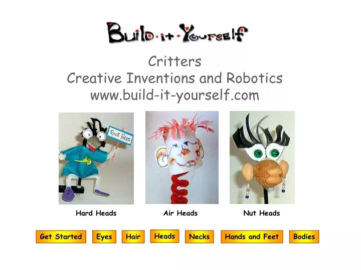 critters creative inventions and robotics