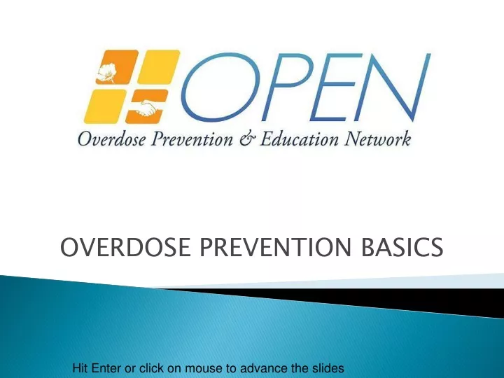 overdose prevention basics
