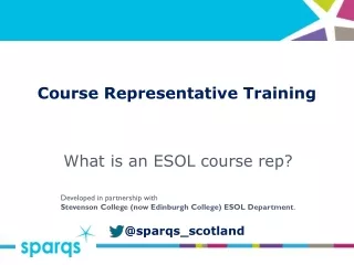 Course Representative Training