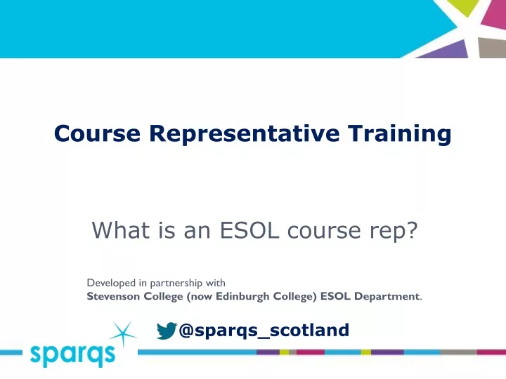 course representative training