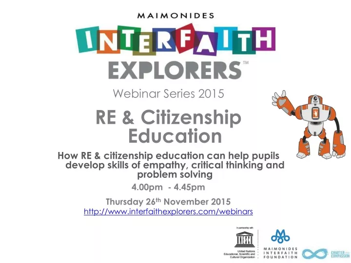 webinar series 2015 re citizenship education