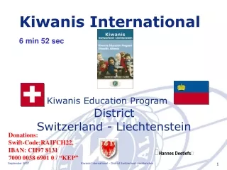 Kiwanis Education Program