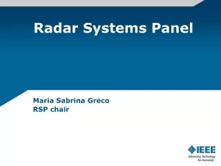 Radar Systems Panel