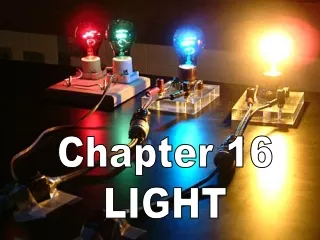 Chapter 16 LIGHT