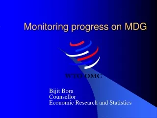 Monitoring progress on MDG