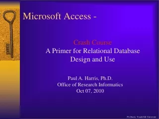Microsoft Access -