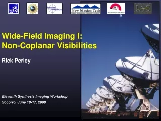 Wide-Field Imaging I: Non-Coplanar Visibilities