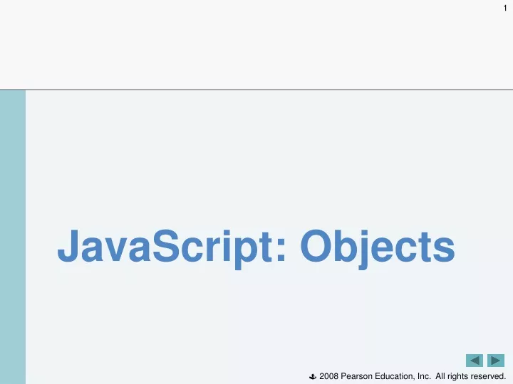 javascript objects