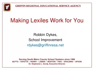 Making Lexiles Work for You