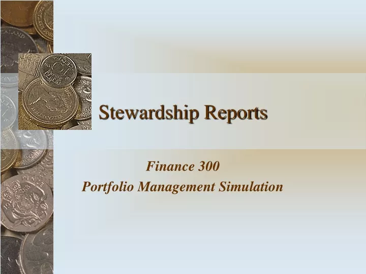 finance 300 portfolio management simulation