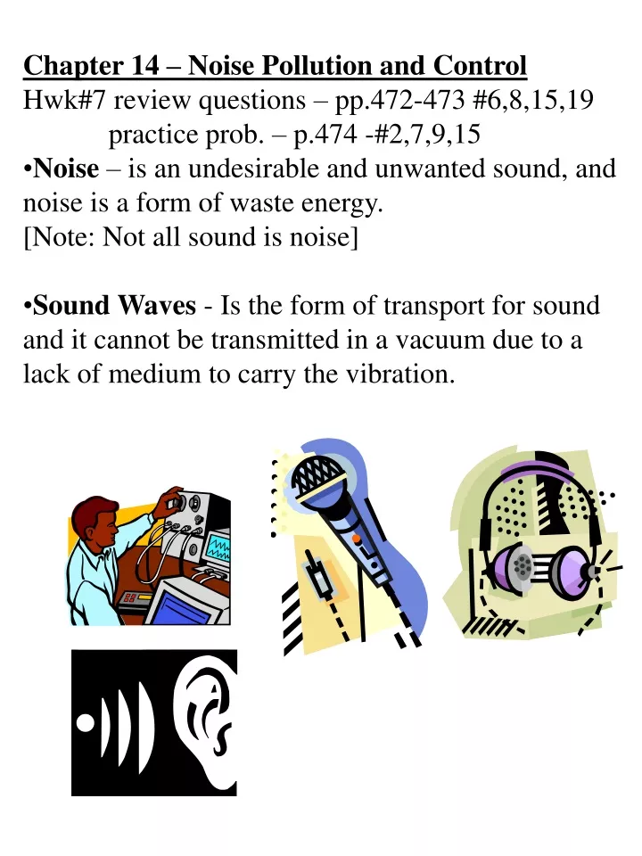 chapter 14 noise pollution and control