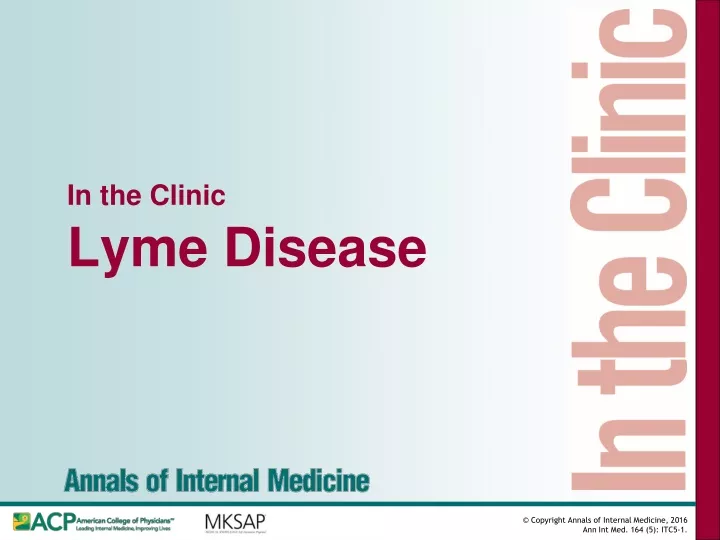 lyme disease