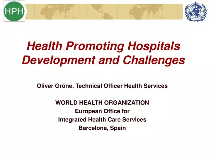 health promoting hospitals development and challenges