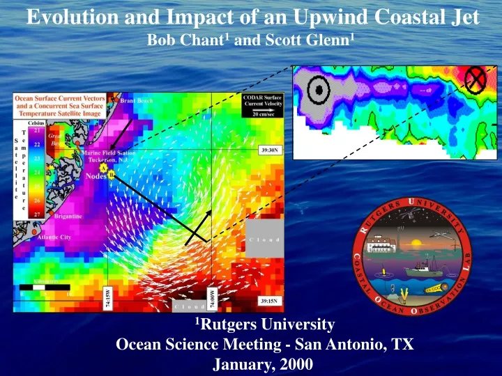 evolution and impact of an upwind coastal