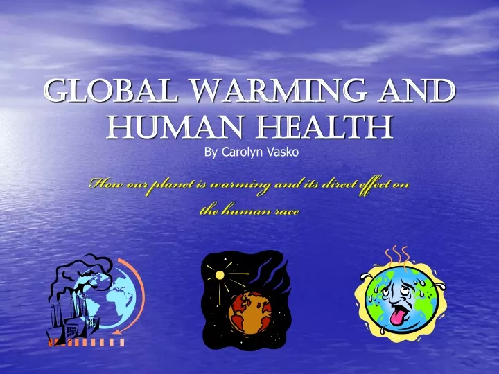 global warming and human health