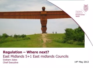 Regulation – Where next? East Midlands 5+1 East midlands Councils Graham Jukes Chief Executive