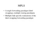 MPLS - slide 1