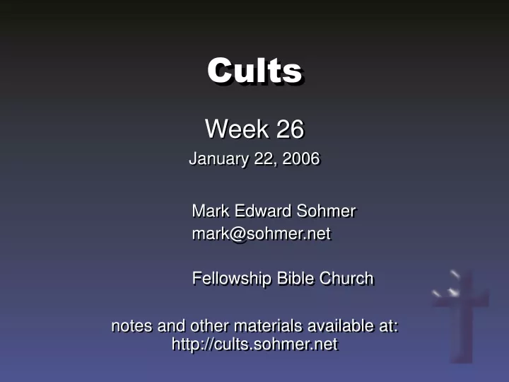 cults