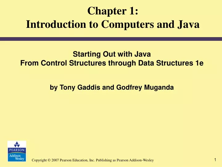 chapter 1 introduction to computers and java